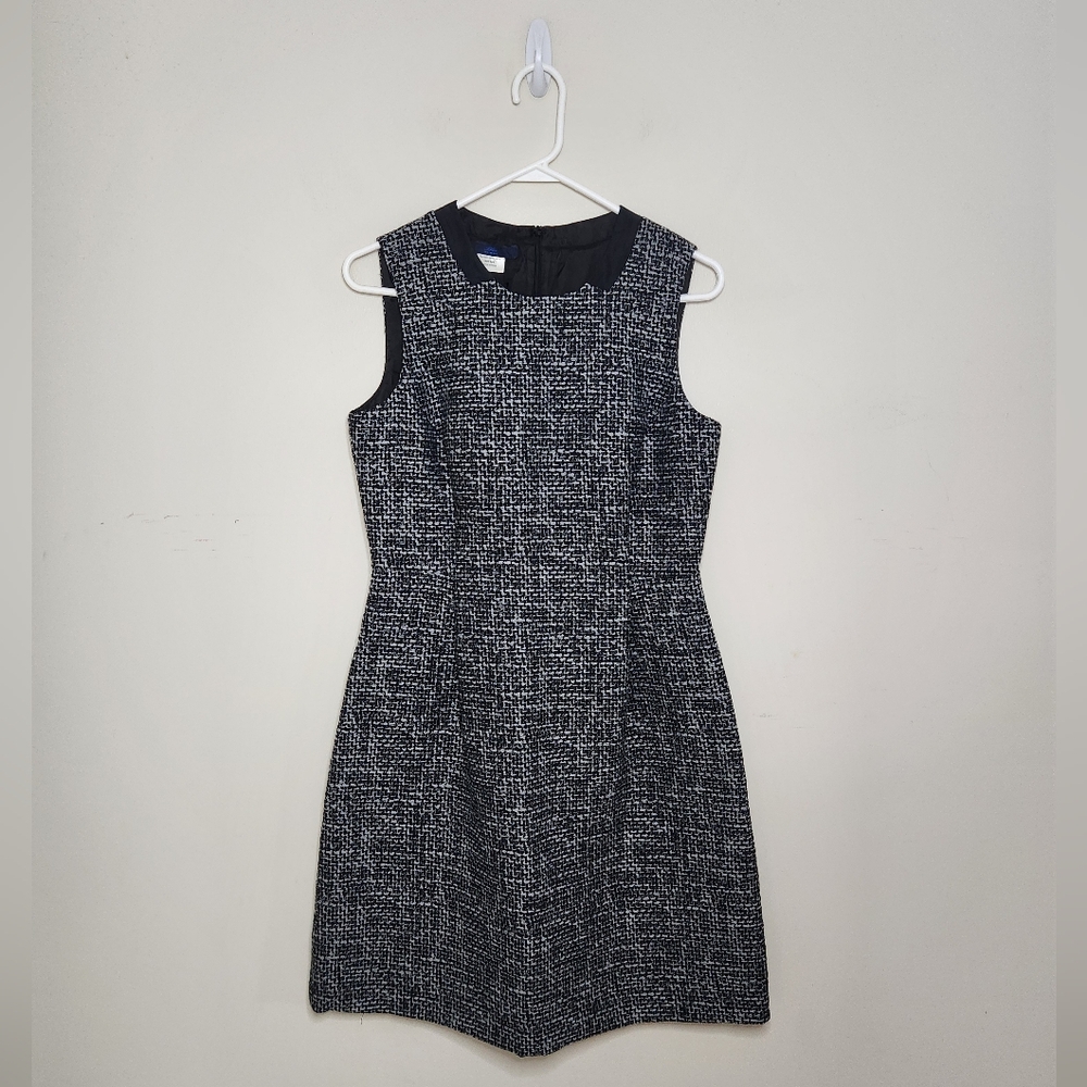 Women's Blue Les Copains BVM Spa Tweed Dress Sz 44 / 8